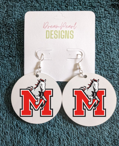 Rep Your High School Earrings