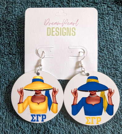 Rep Your Sorority Earrings