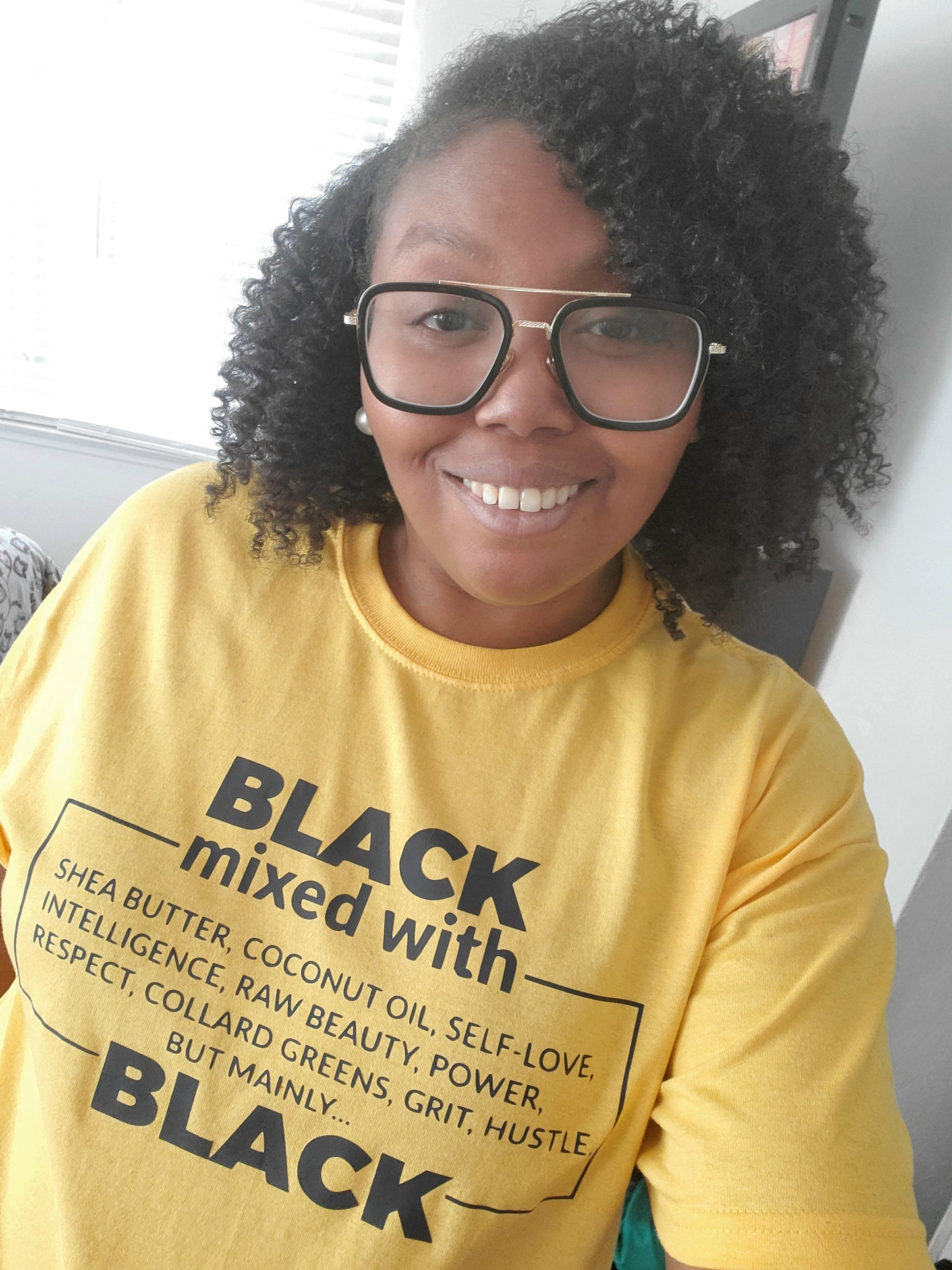 BLACK MIXED WITH BLACK