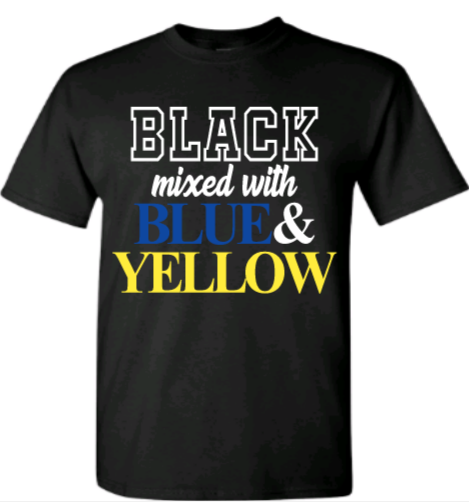 BLACK MIXED WITH...