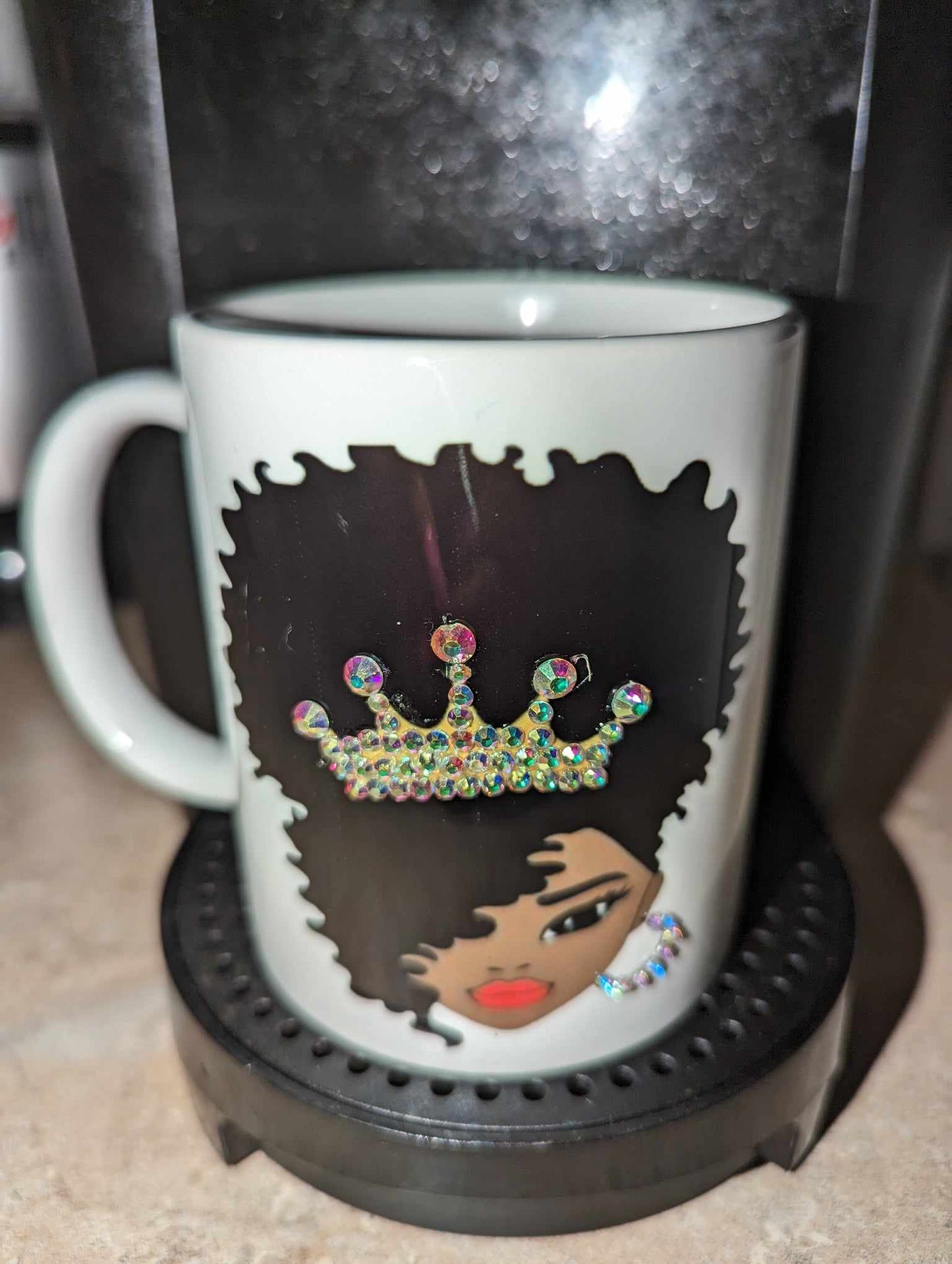 Fix Your Crown Bling mug