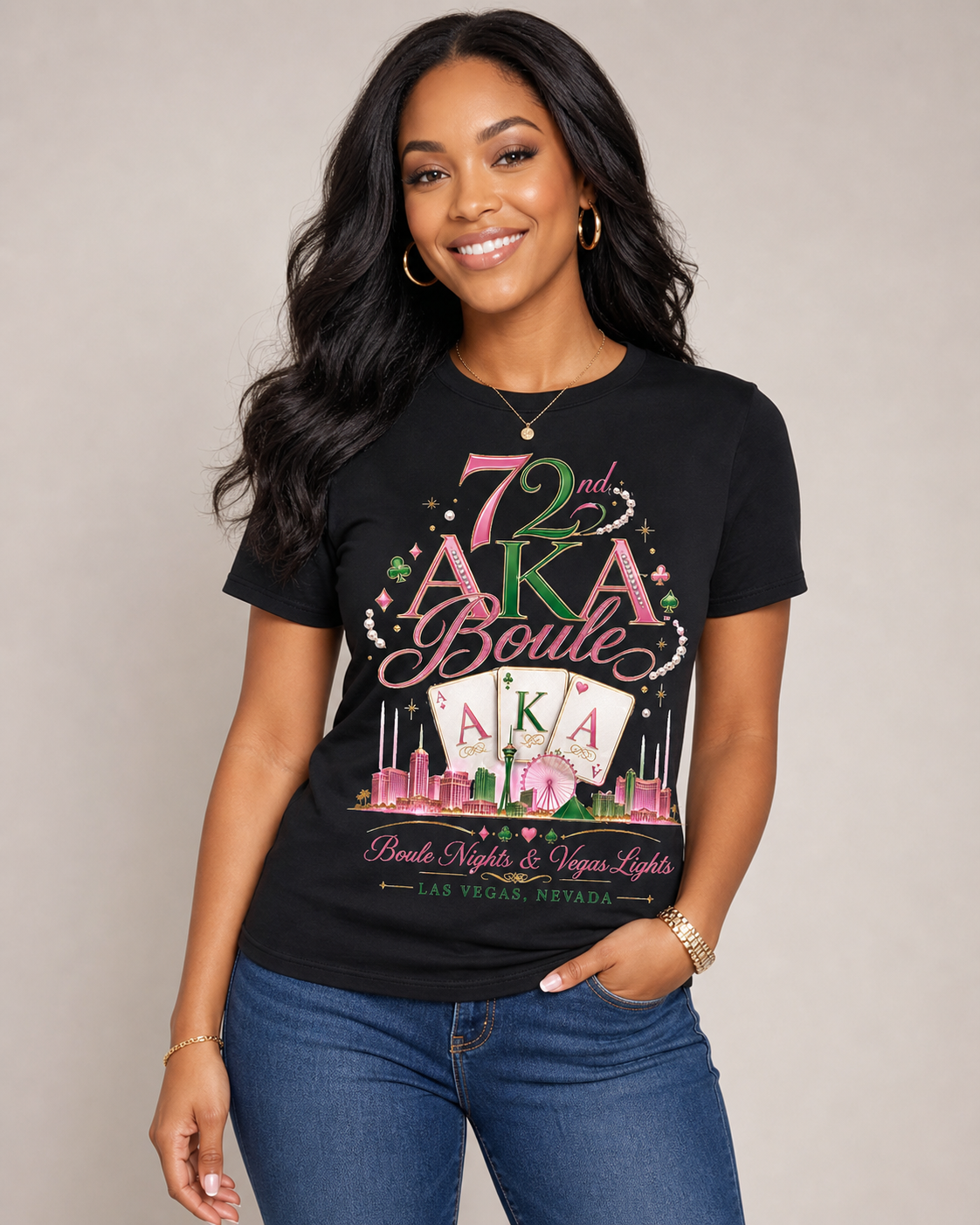 Boule Lights and Vegas Nights Tee