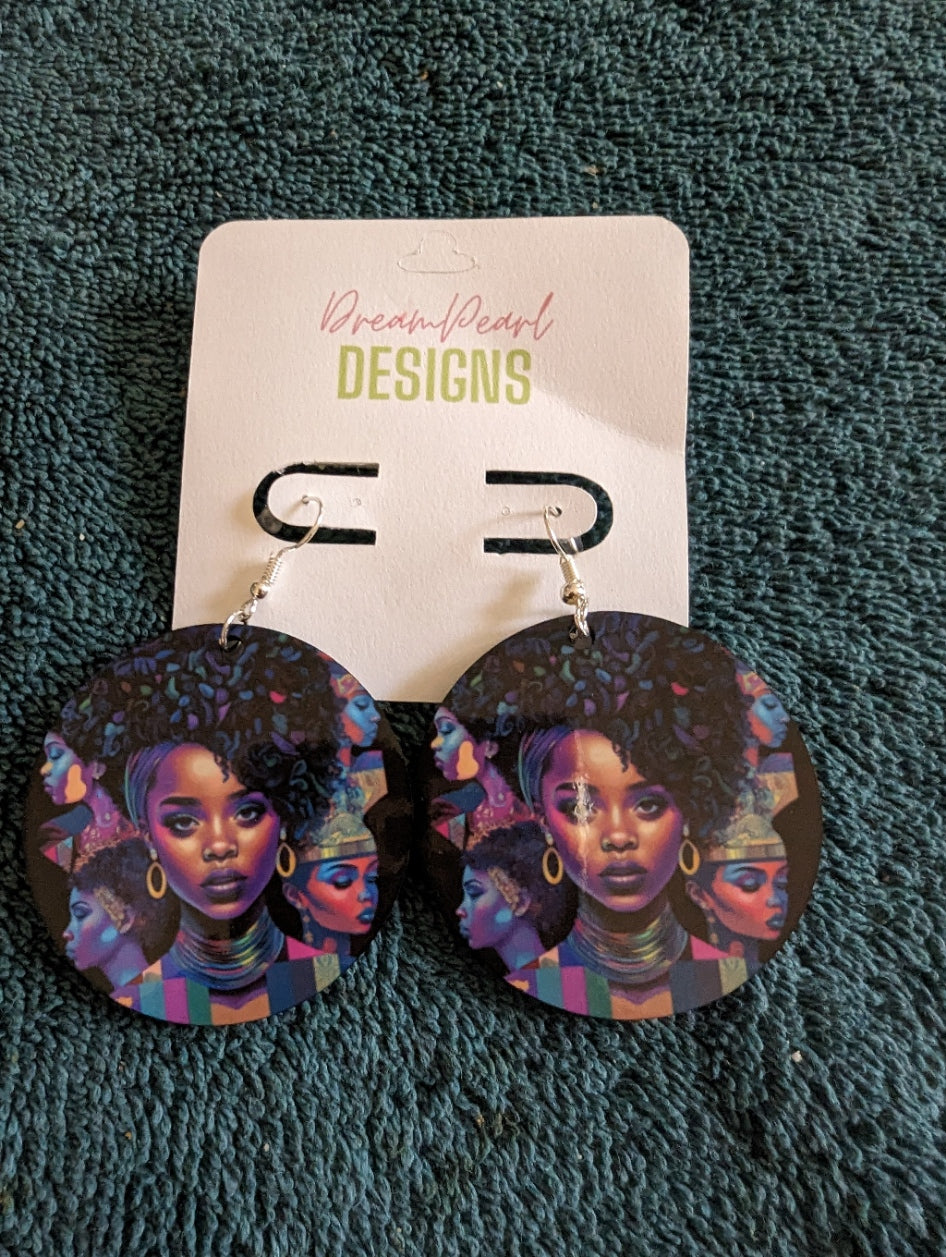 Melanated Sistas Earrings