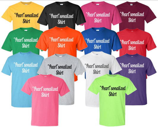 "Pearl'sonalized Shirt