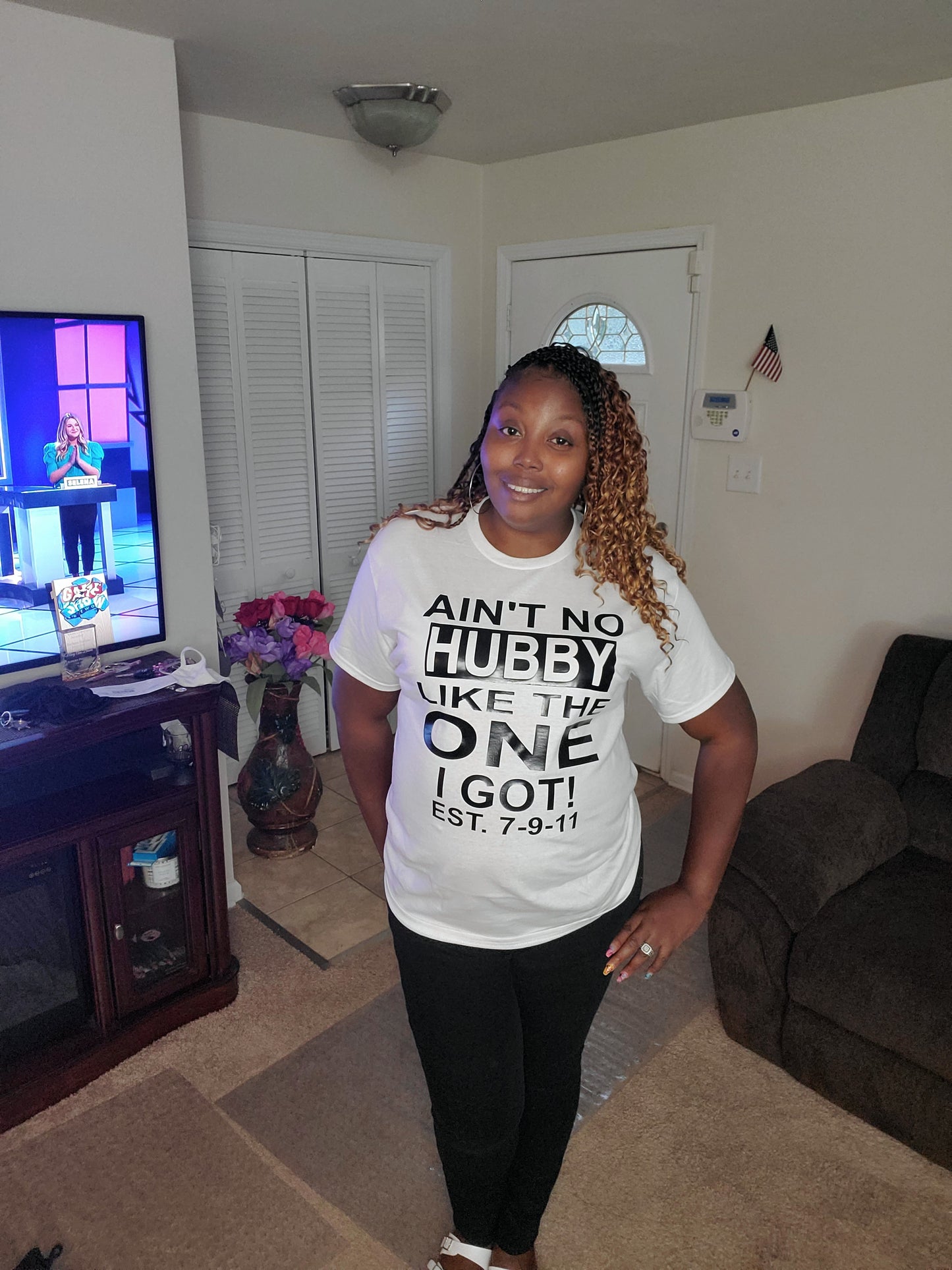 Ain't no Hubby/Wifey like the one I got Couple Shirts